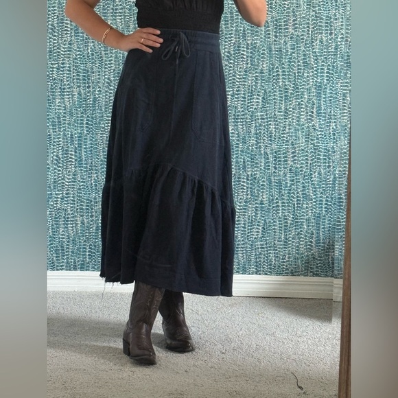 ME+EM Dresses & Skirts - ME+EM Navy Maxi Skirt